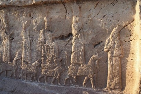 Descubrieron en Irak grabados asirios del siglo VIII A.C