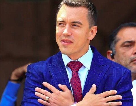 Noboa llega con la tijera bien afilada: el Presidente electo pidió recortar gastos de posesión