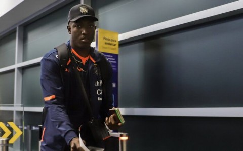 La selección de Ecuador Sub-20 aterrizó en Argentina para jugar el Mundial