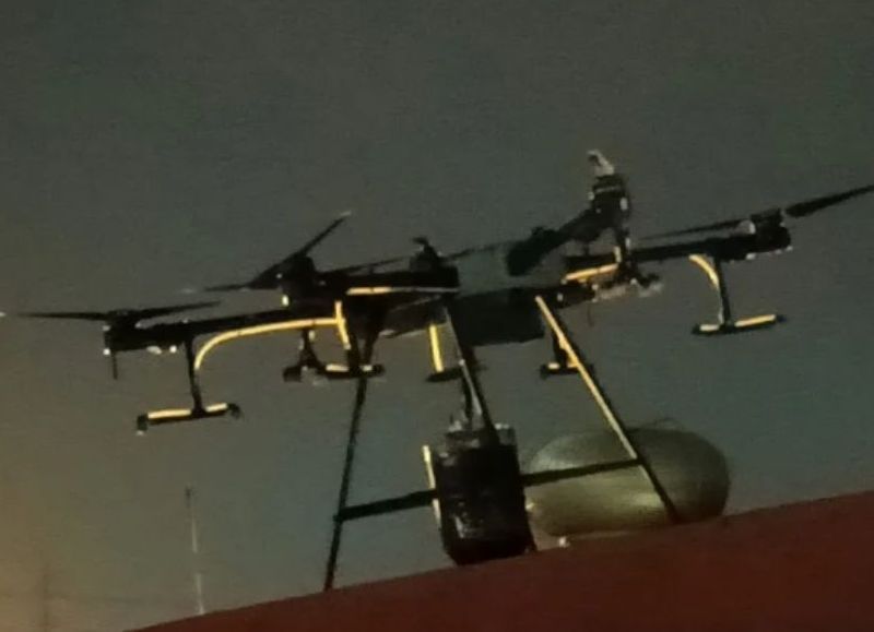 Detectaron un dron con explosivos en el techo de una cárcel de máxima seguridad