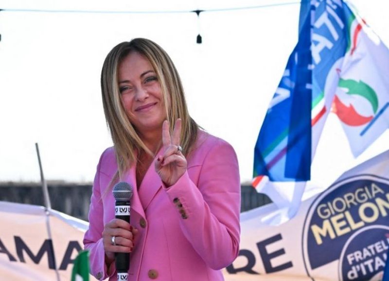 Triunfo del nacionalismo en Italia: Giorgia Meloni sería la primer ministra