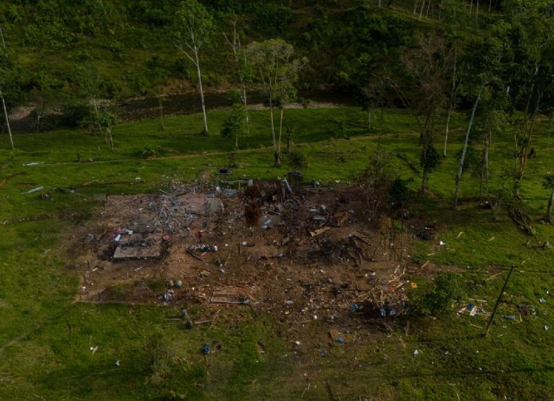 Campesinos denuncian que Ecuador bombardeó una comunidad rural y no un campamento narco