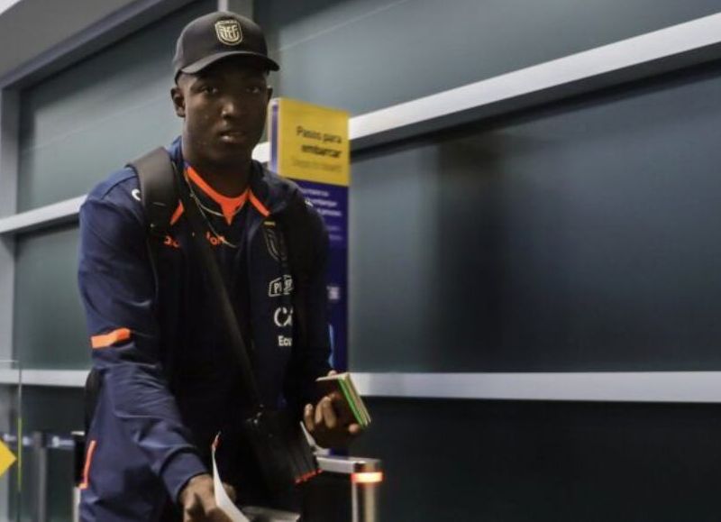 La selección de Ecuador Sub-20 aterrizó en Argentina para jugar el Mundial