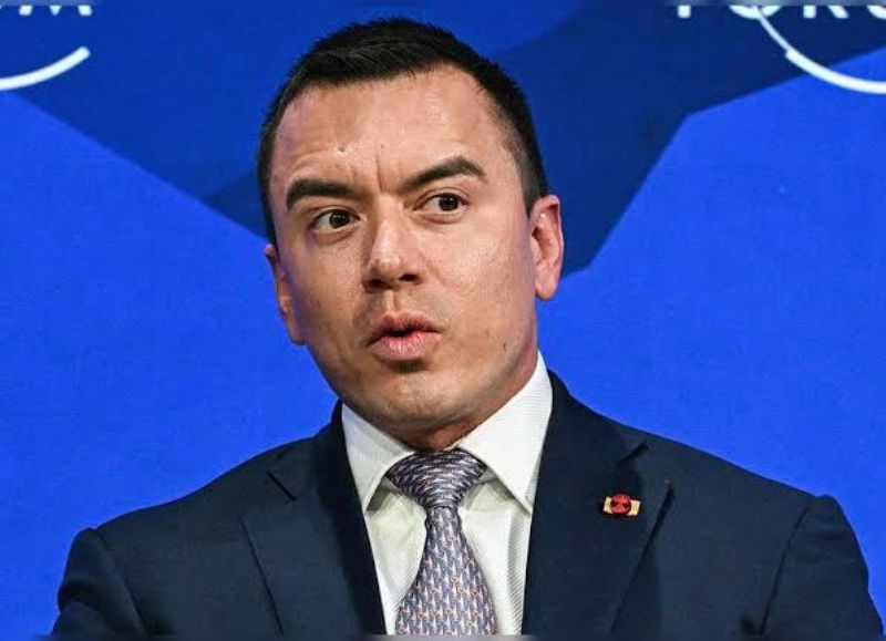 Noboa defendió el operativo con EE.UU. y anunció nuevas ofensivas contra el narcotráfico