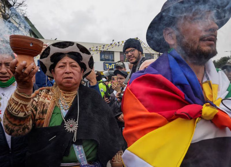 El Gobierno dio por terminado el paro, pero en Imbabura la rebelión sigue viva